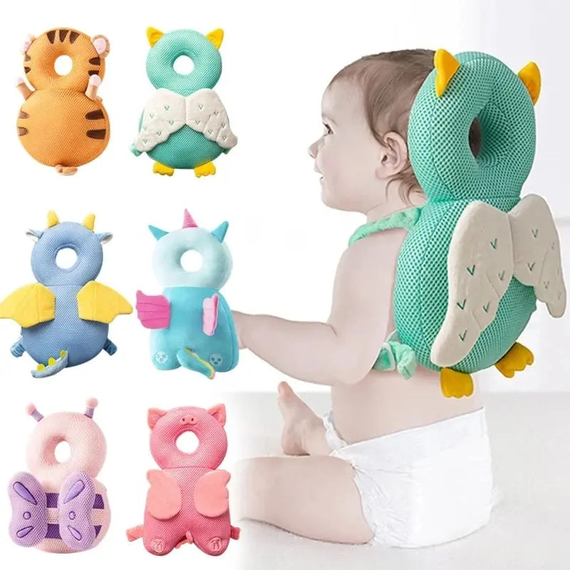 TinyShield Baby Safety Pillow – Head Protection Backpack